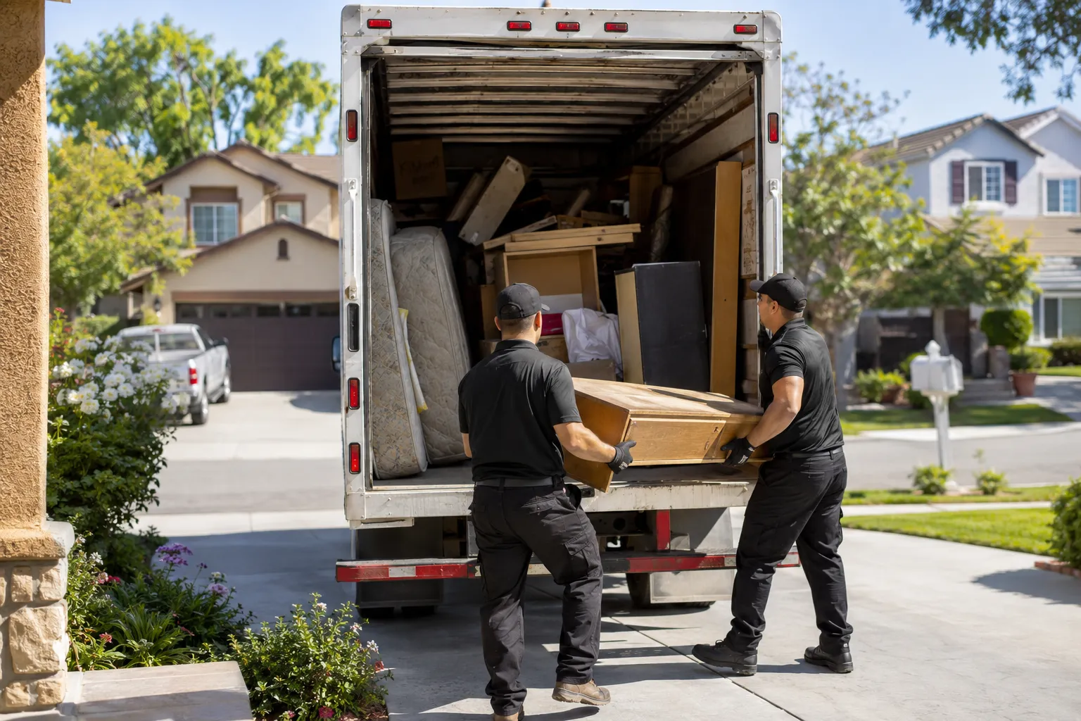 Whole house cleanout in Calabasas